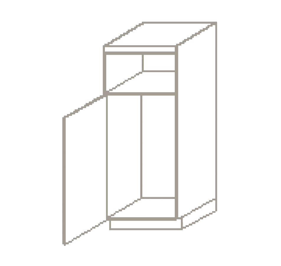 1430mm-hoge-apparatenkast-voor-magnetron-en-koelkast-links